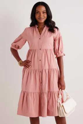 Ainsley Dress- Blush