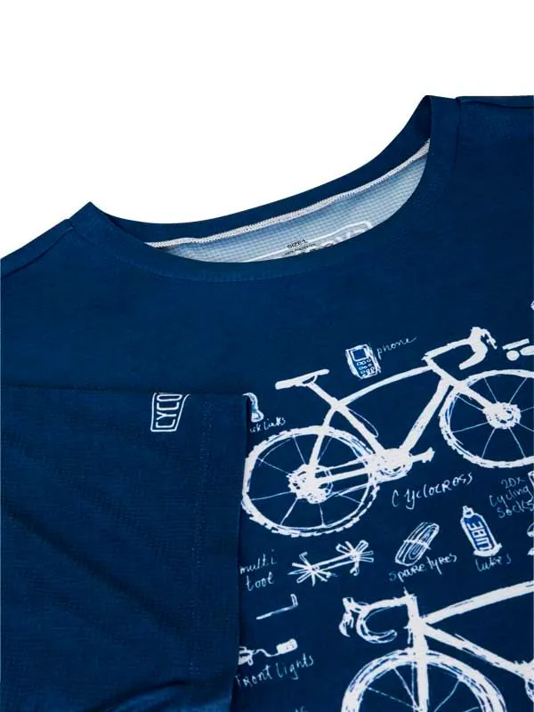 Bike Maths  Men's Technical T-Shirt