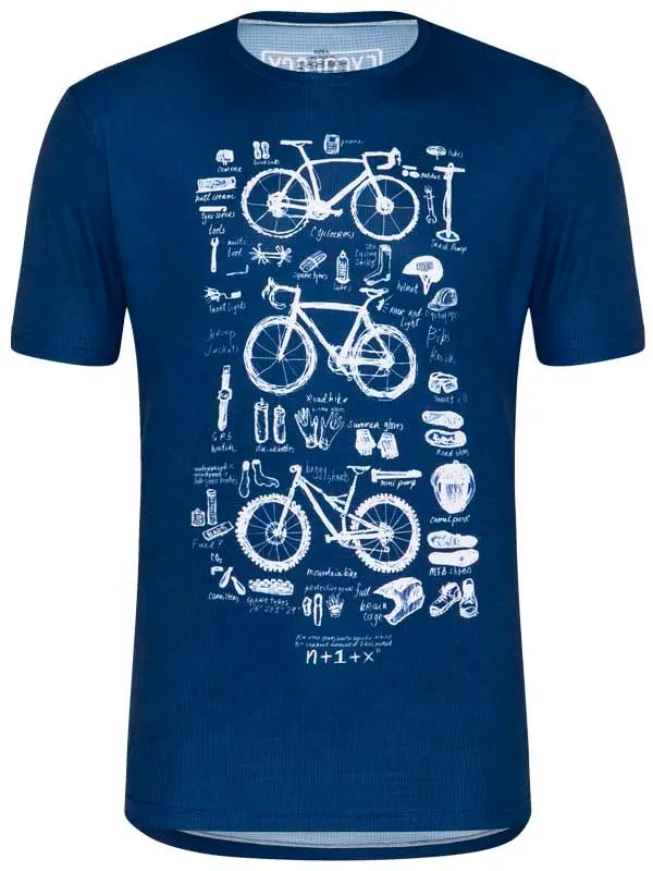 Bike Maths  Men's Technical T-Shirt