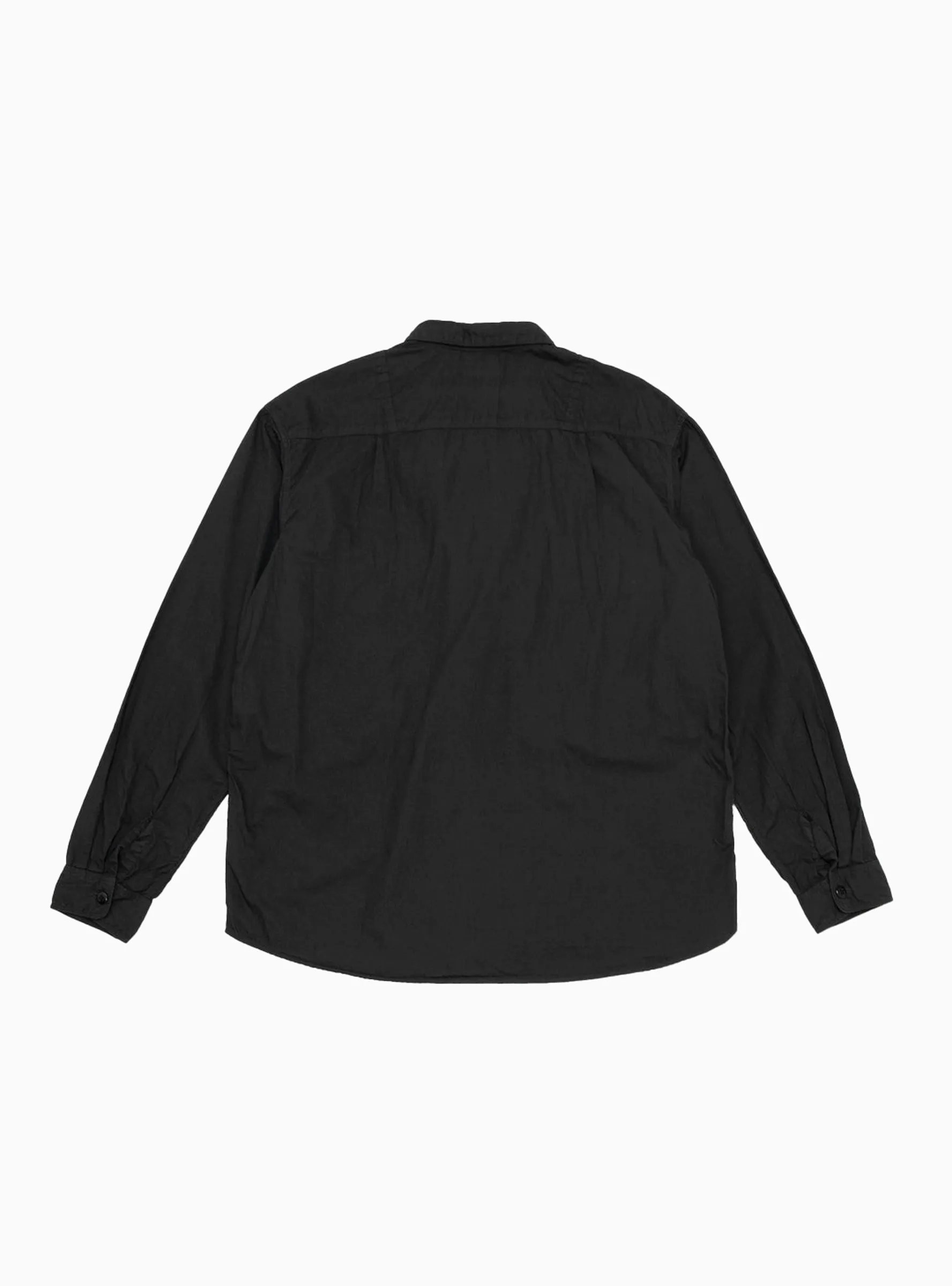 Broadcloth Anorak Shirt Black