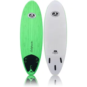 California Board Company Mini Mal 6ft Soft Surfboard - Green