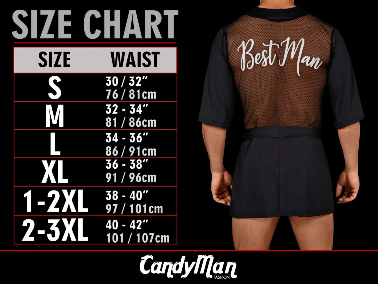 CandyMan Bodysuit