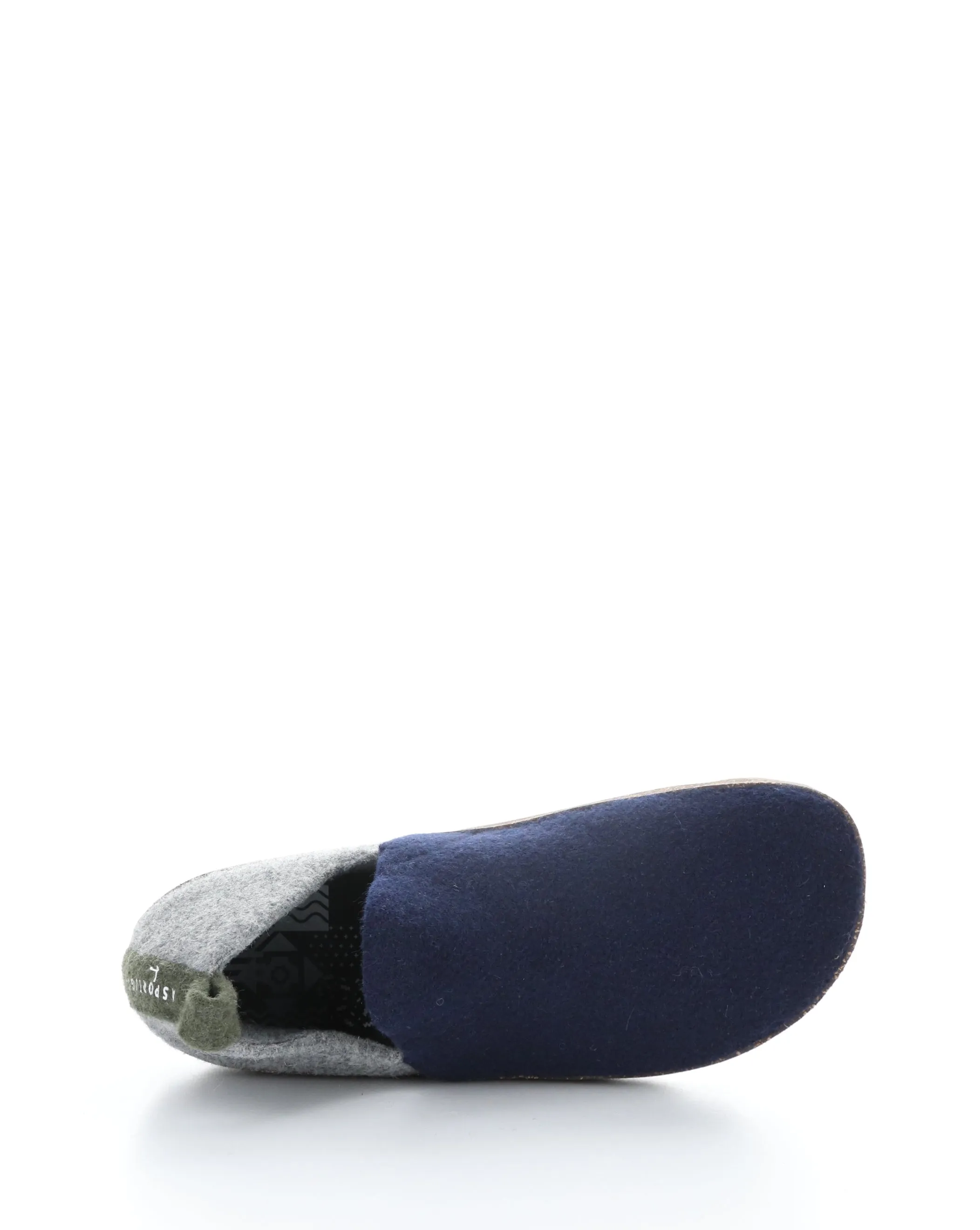 CITY089ASPM 007 NAVY/GREY Round Toe Shoes