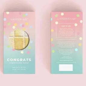 Congrats Champagne Toast Bar Bath Bombs