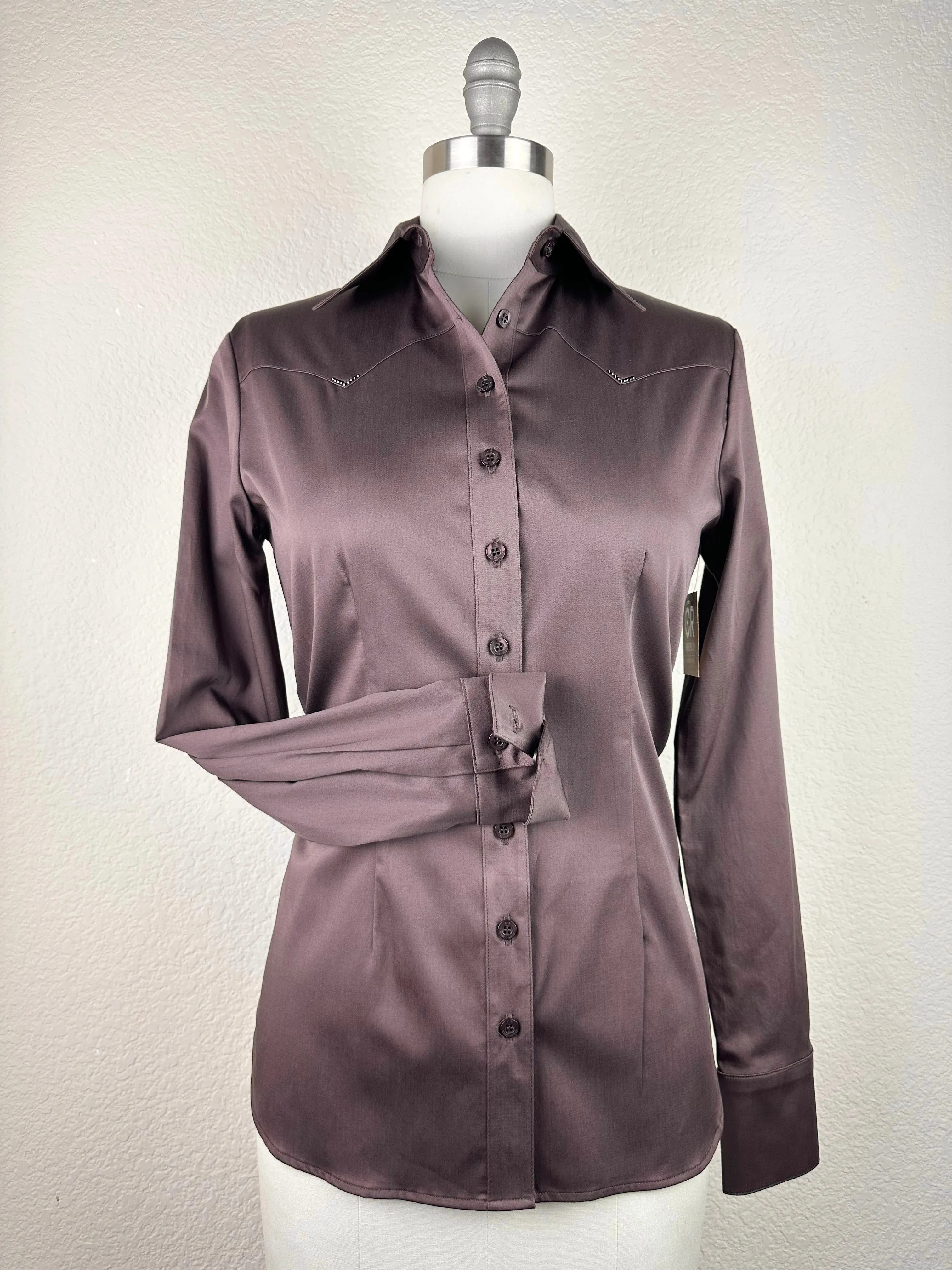 CR Western Pro Mocha Stretch Cotton Sateen