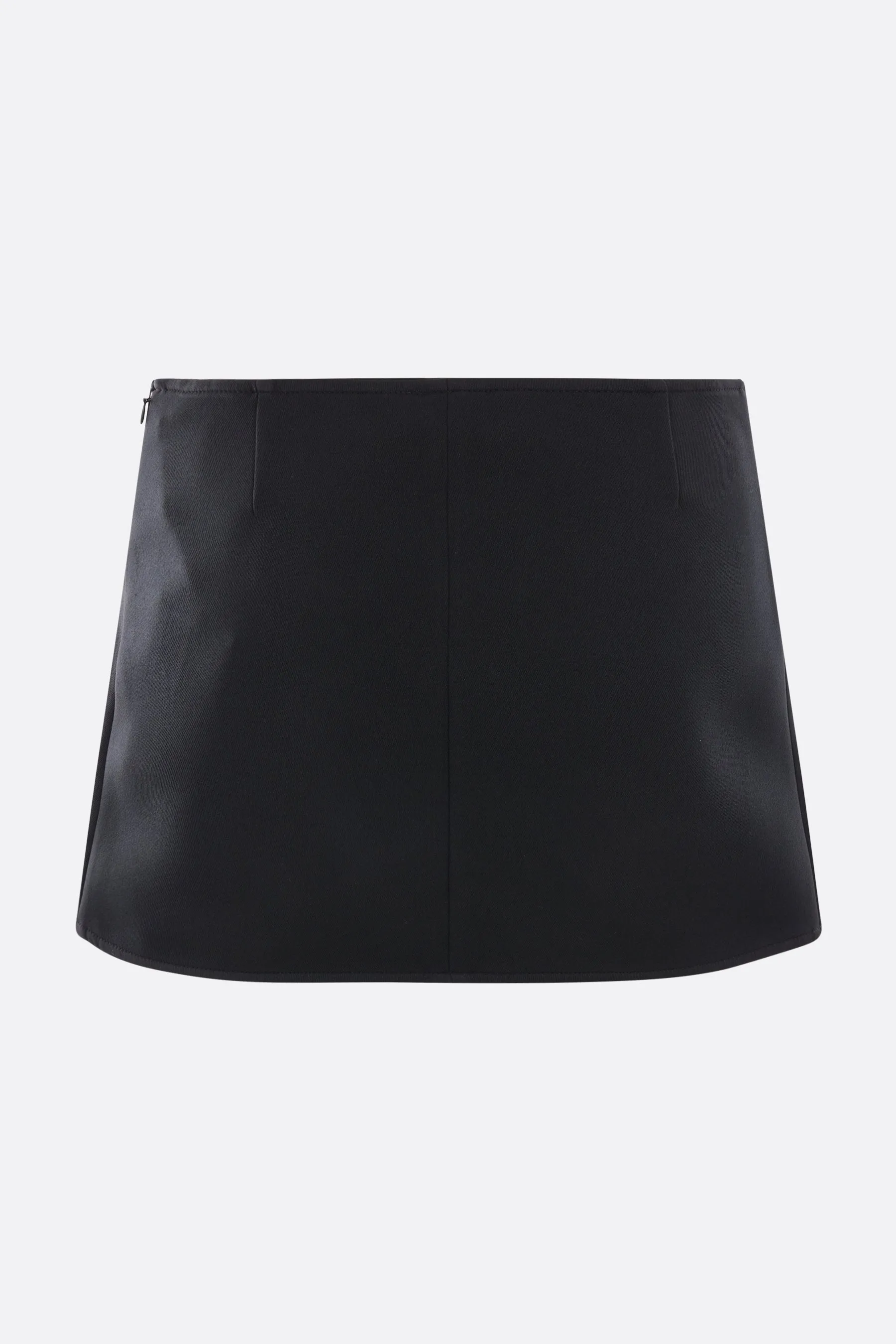 Ellipse twill miniskirt