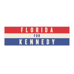 Florida for Kennedy Bumper Sticker