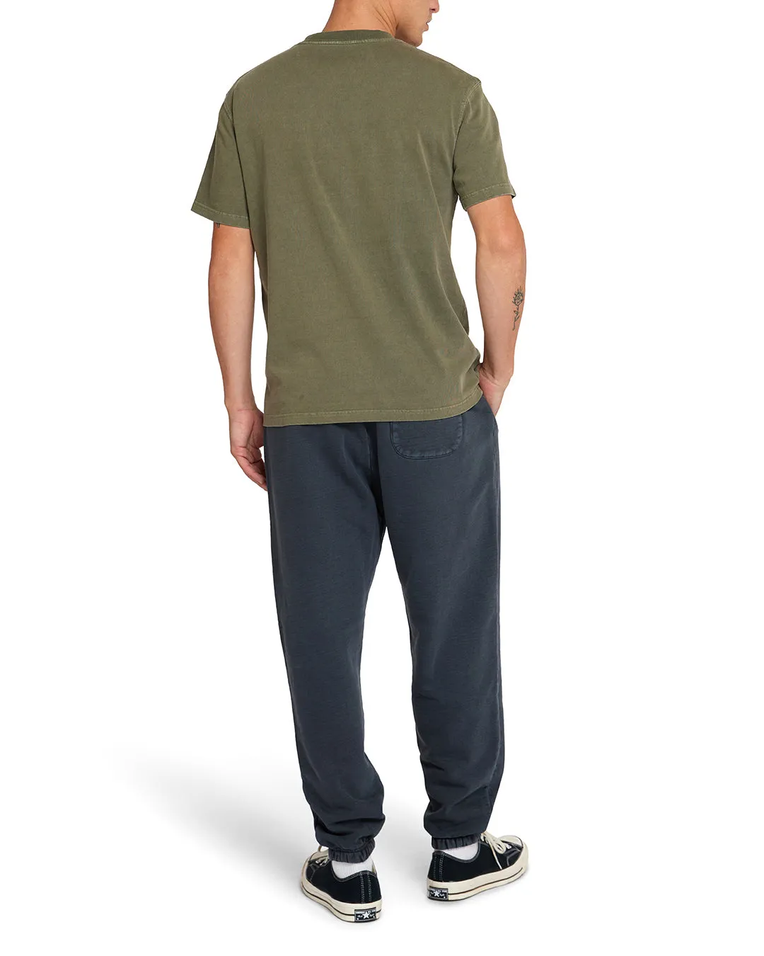 Garment Dyed Trackpant - Anthracite