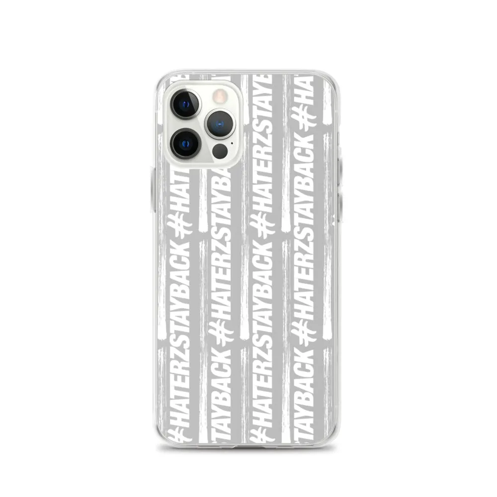 #HaterzStayBack iPhone Case (Grey)