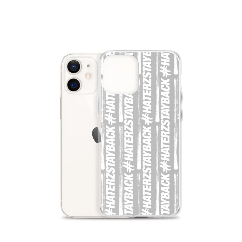 #HaterzStayBack iPhone Case (Grey)