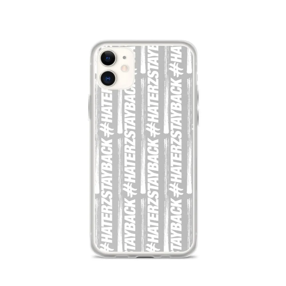 #HaterzStayBack iPhone Case (Grey)