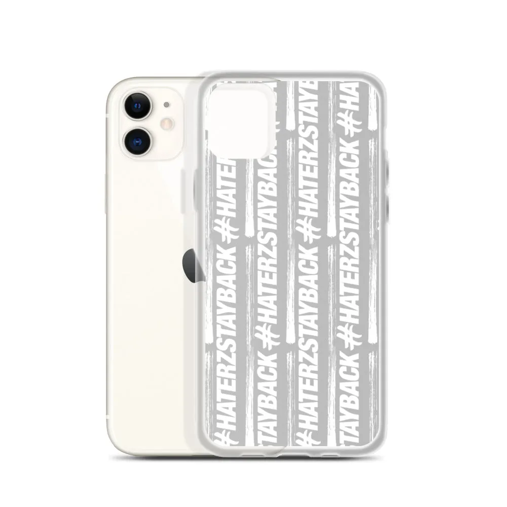 #HaterzStayBack iPhone Case (Grey)