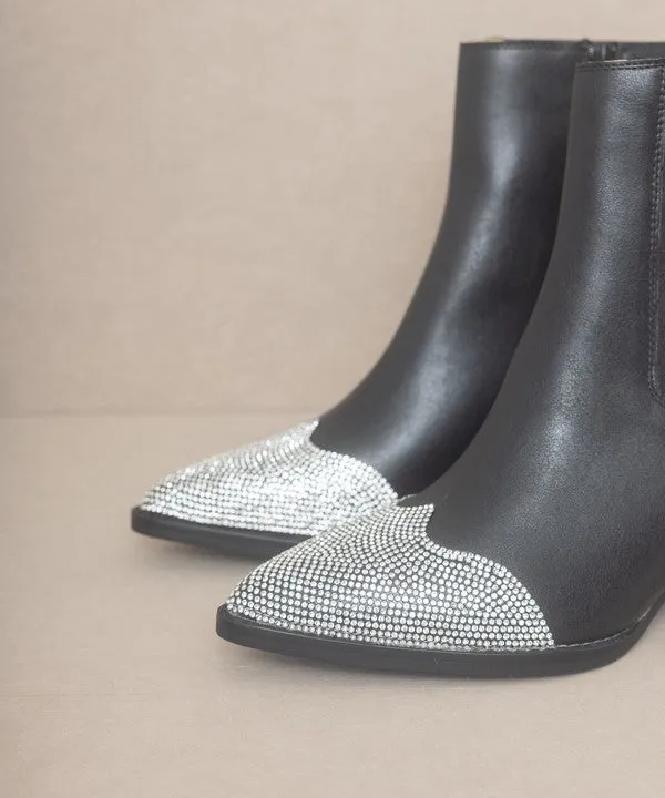 Horse Show - Rhinestone Toed Booties