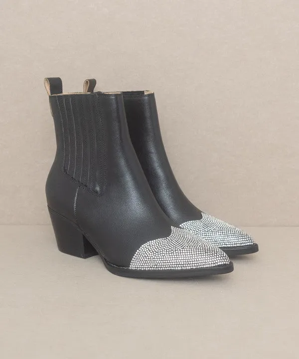 Horse Show - Rhinestone Toed Booties