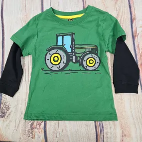 JOHN DEERE TRACTOR T-SHIRT GREEN/BLACK J4T550GT