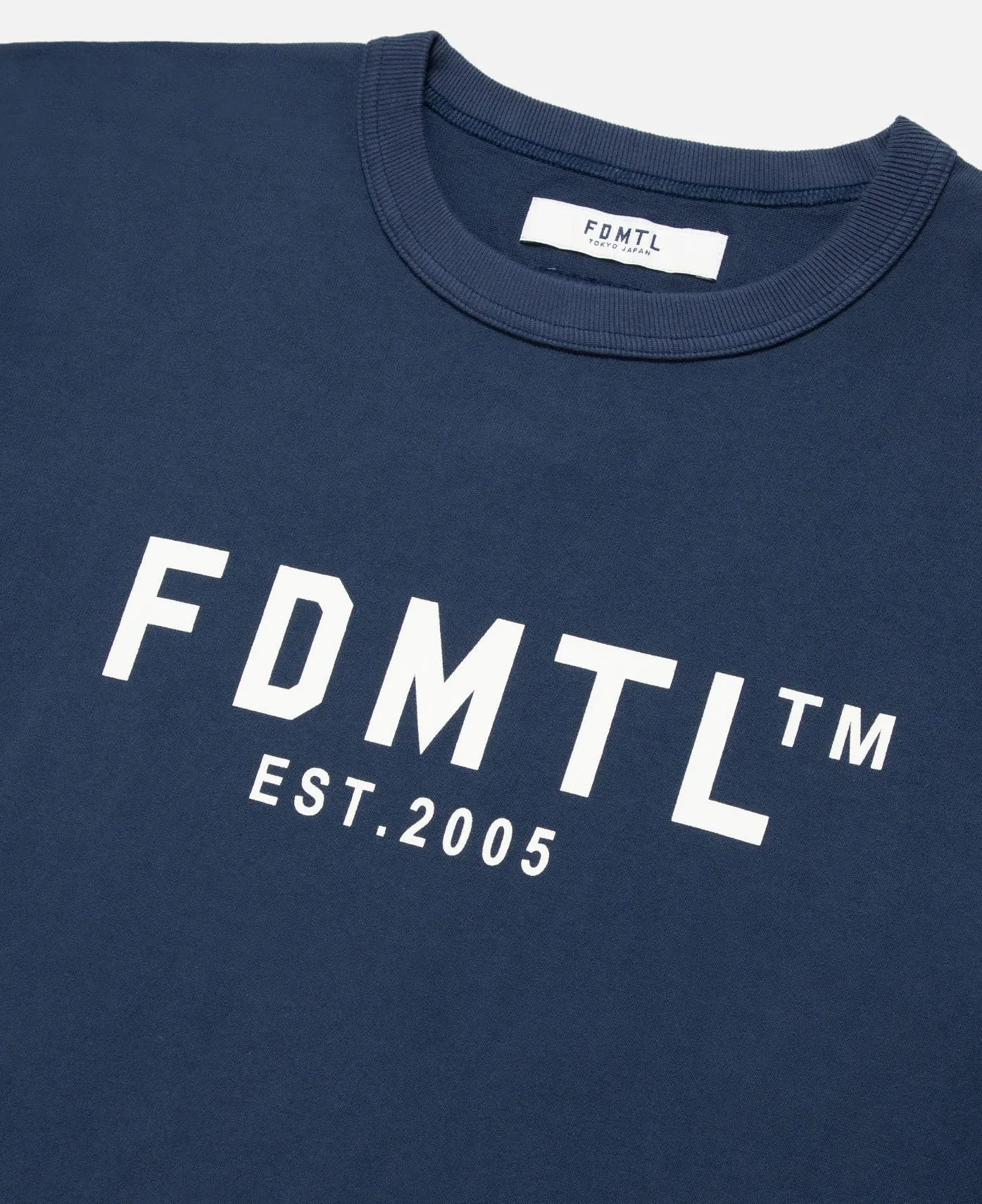 Logo Wide T-Shirt (Navy)