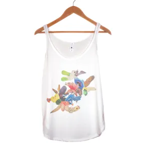 "Birds of a Feather" - Triblend Tank