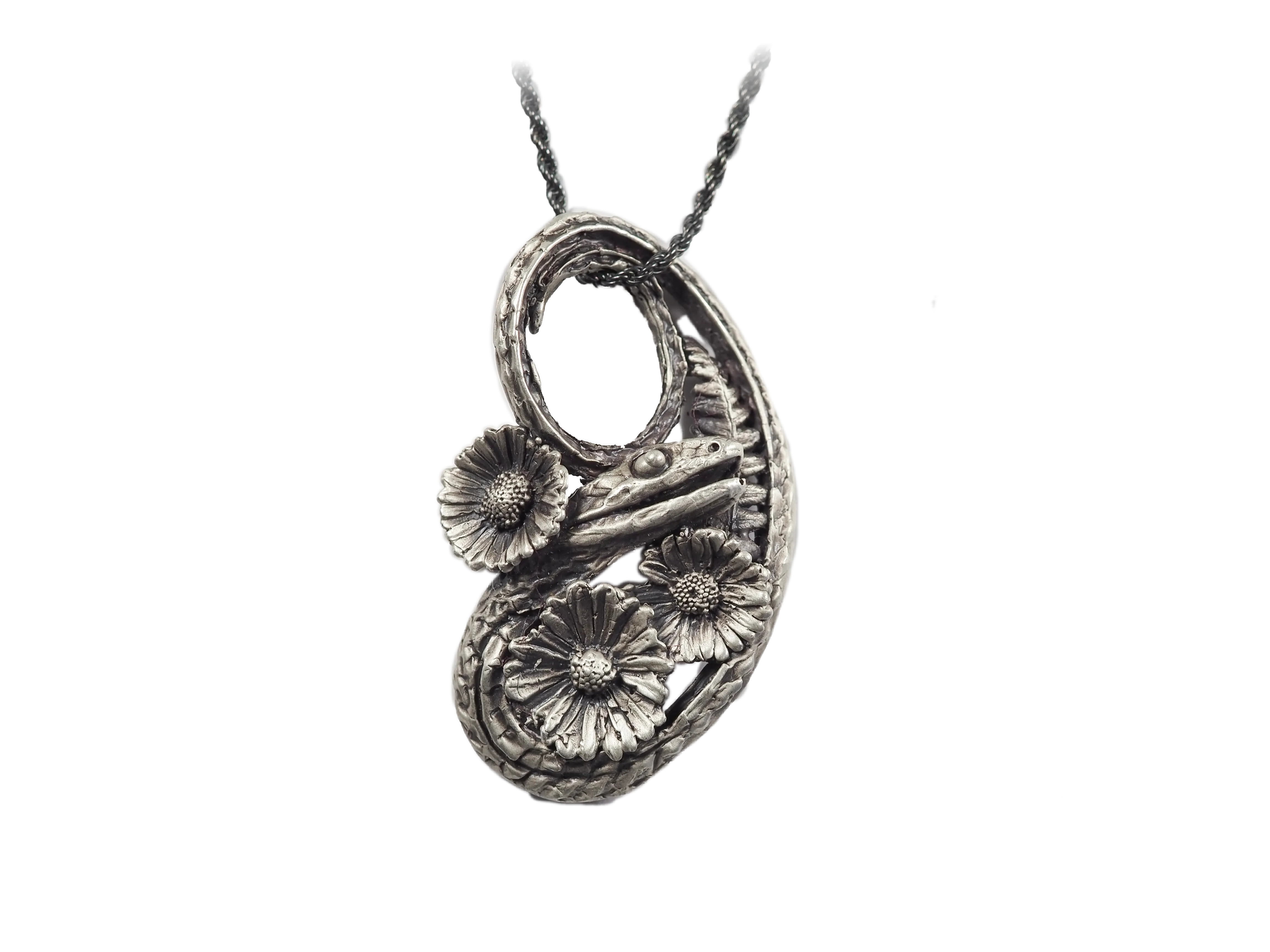 Serpent in ecstasy necklace preorder