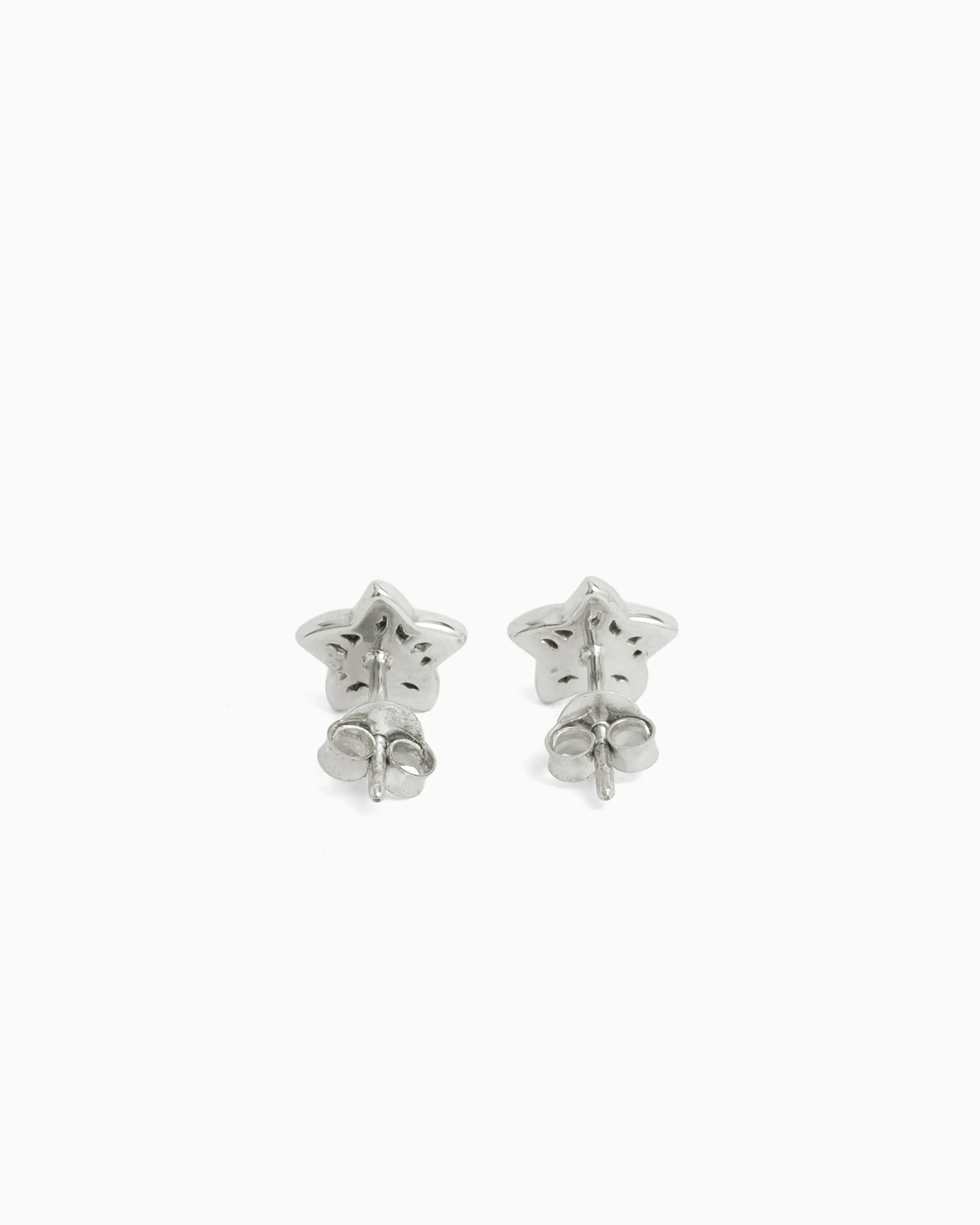 Starfish Studs with Petroglyph Texture