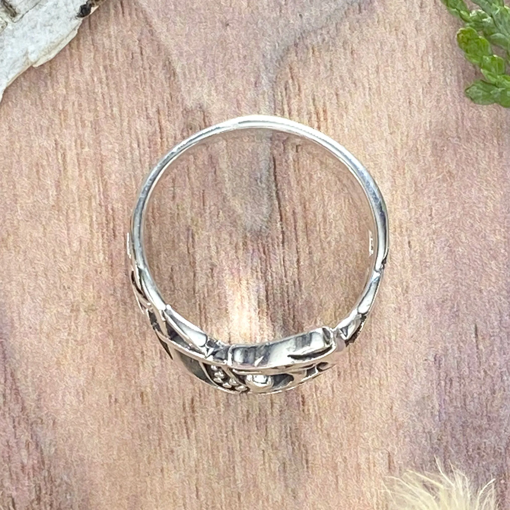 Sterling Silver Dragon Ring