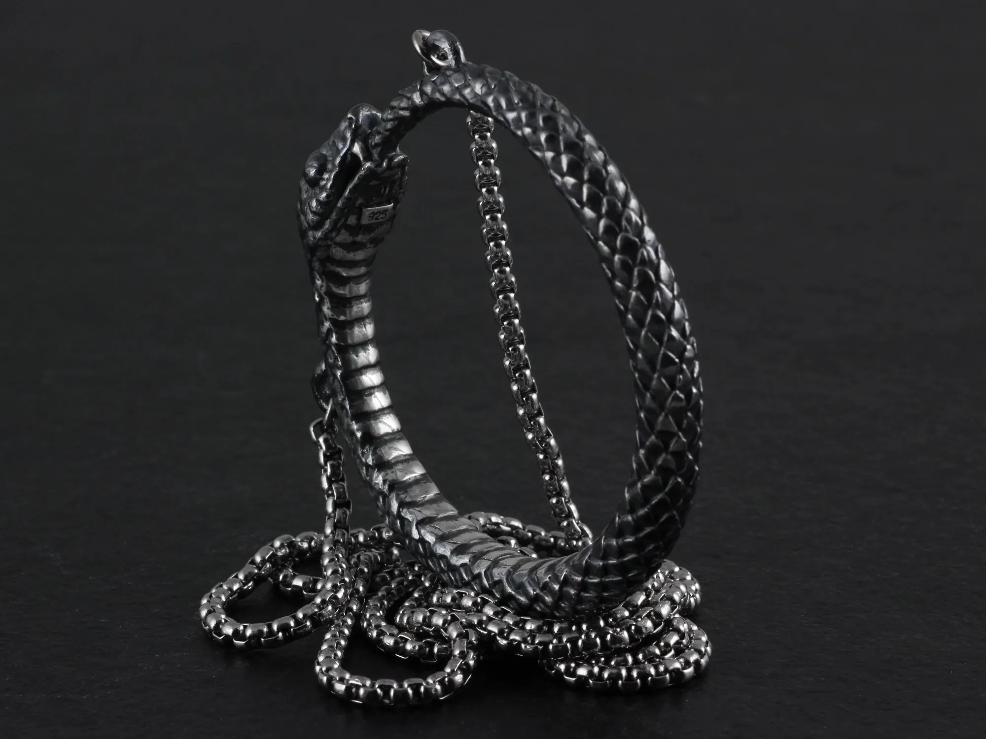 Sterling Silver Ouroboros Necklace