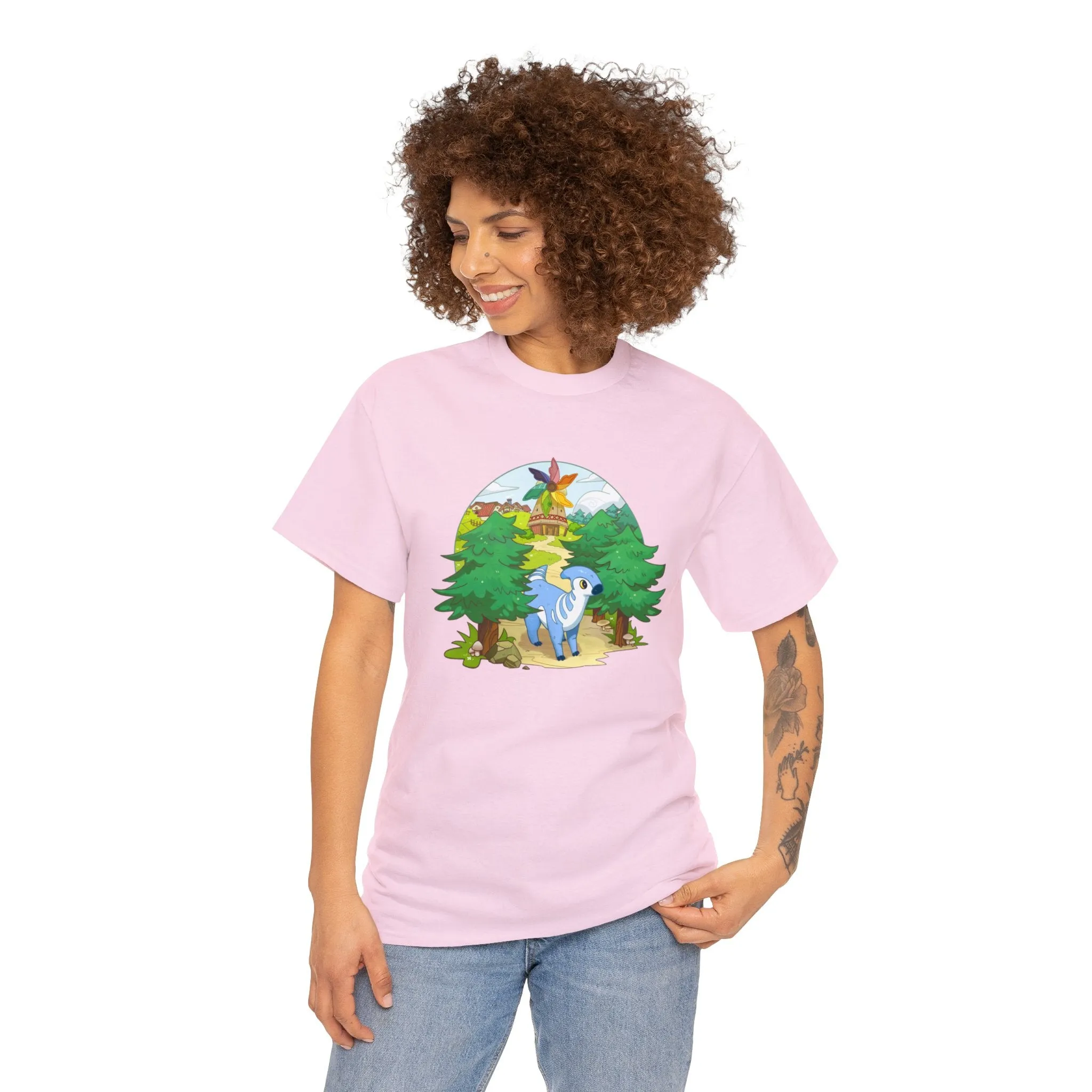 Walk by the Windmill - Unisex Heavy Cotton Tee