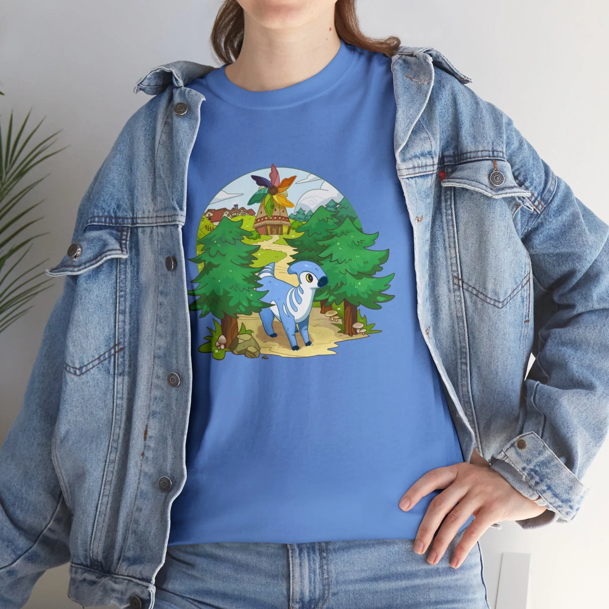 Walk by the Windmill - Unisex Heavy Cotton Tee