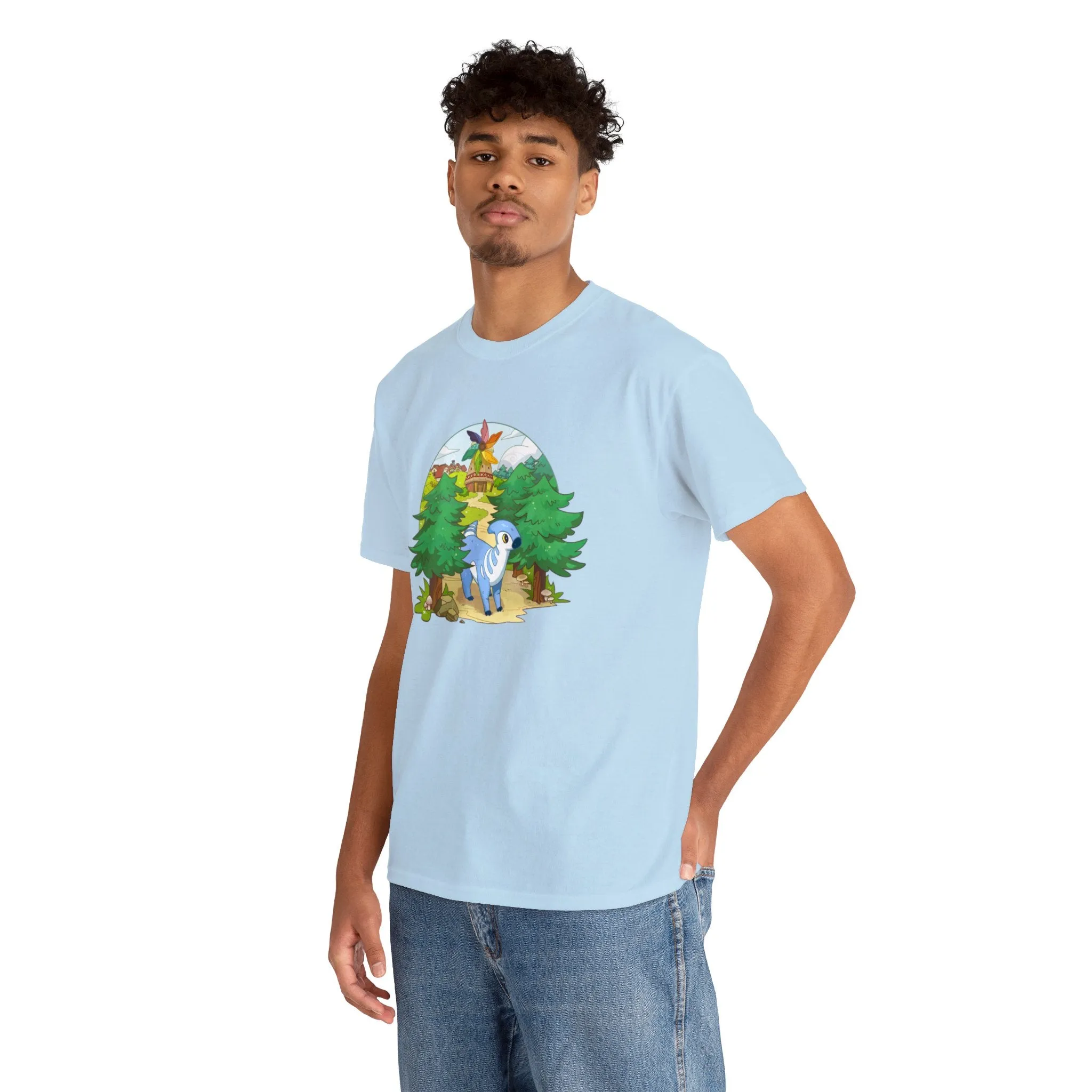 Walk by the Windmill - Unisex Heavy Cotton Tee