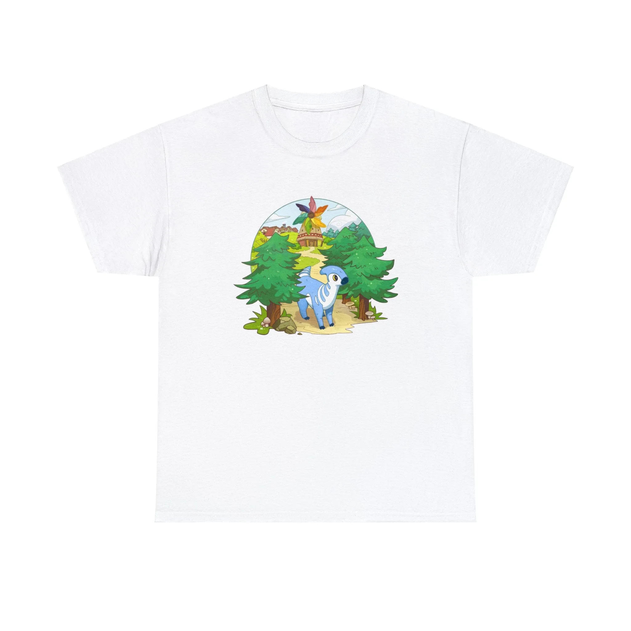 Walk by the Windmill - Unisex Heavy Cotton Tee