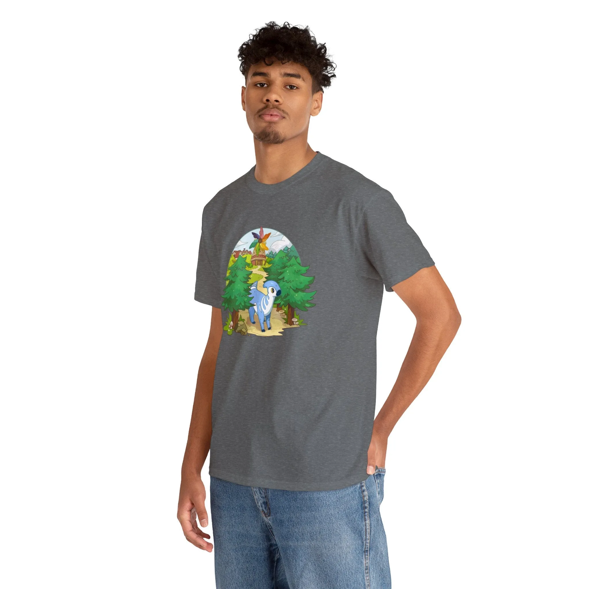 Walk by the Windmill - Unisex Heavy Cotton Tee